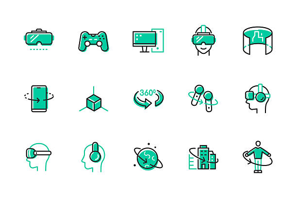 VR Icon Design 2026: Power-up icon material variations for Meta Quest 4