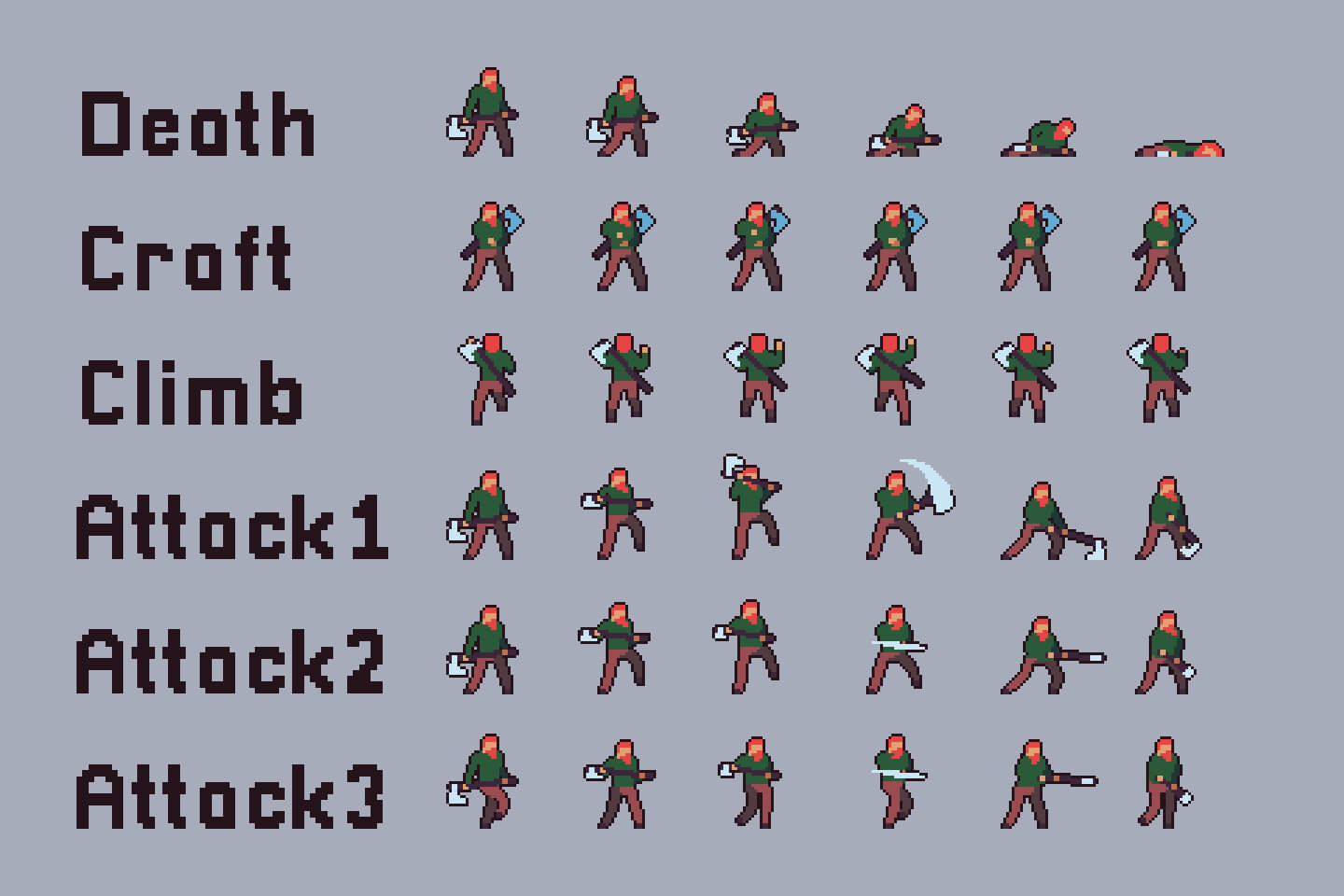 character sprite pack