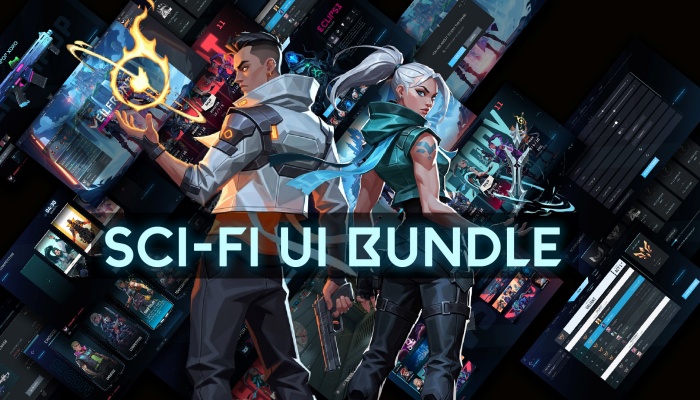 Sci-Fi UI Asset Bundle