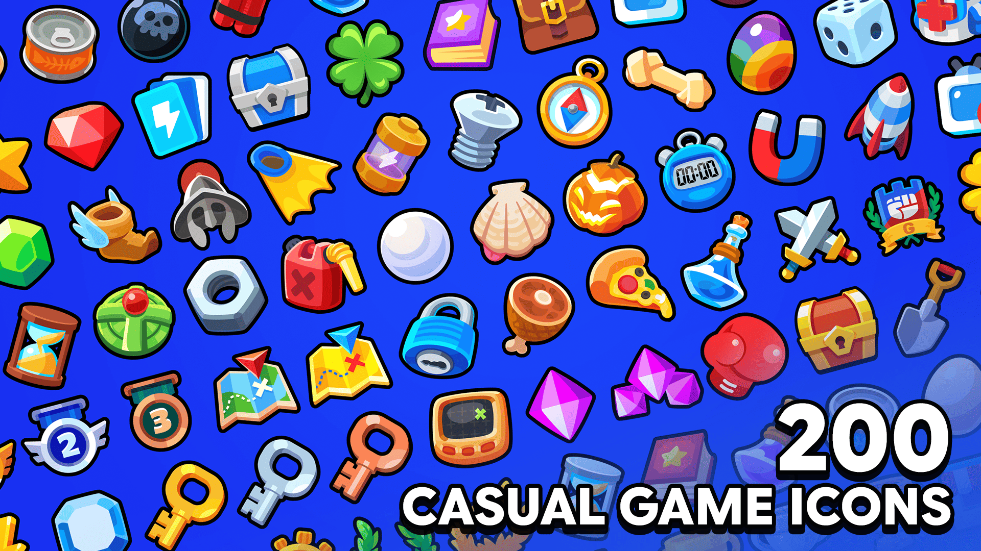 Casual Mobile Game Icons