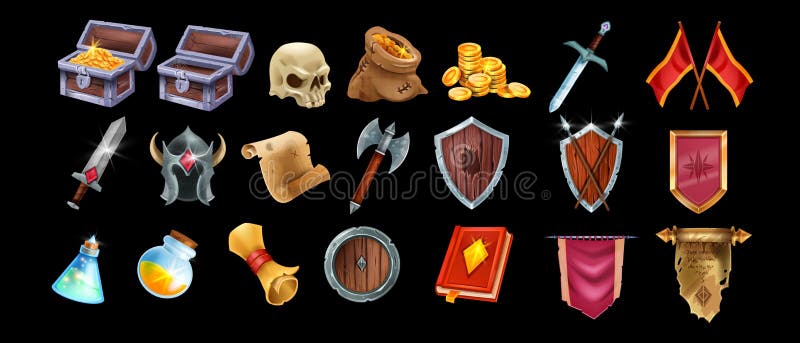 Game Design Icon Set
