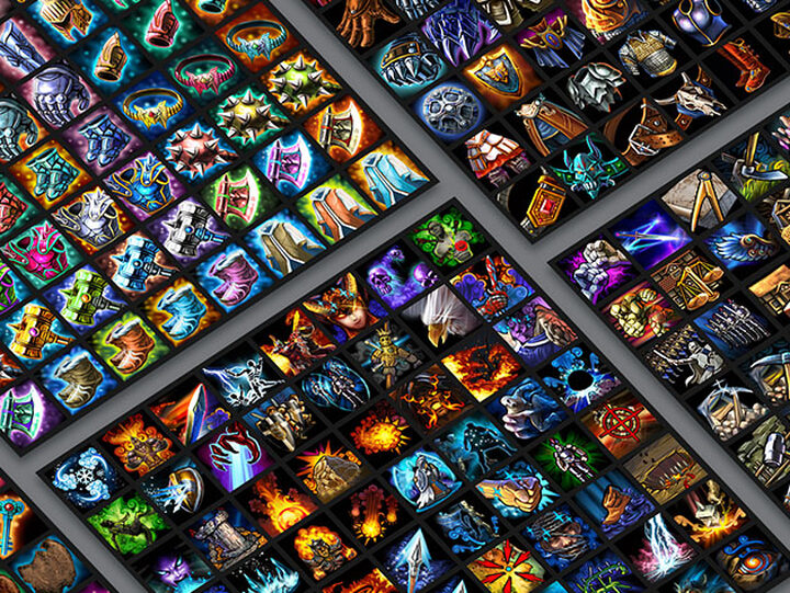 Game Icon Asset Bundle