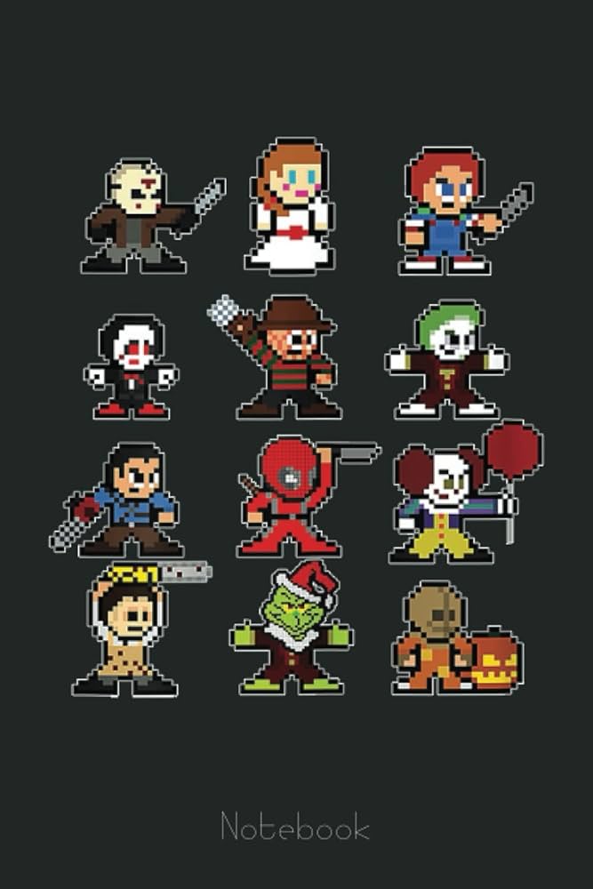 Pixel Horror Characters Craftpix