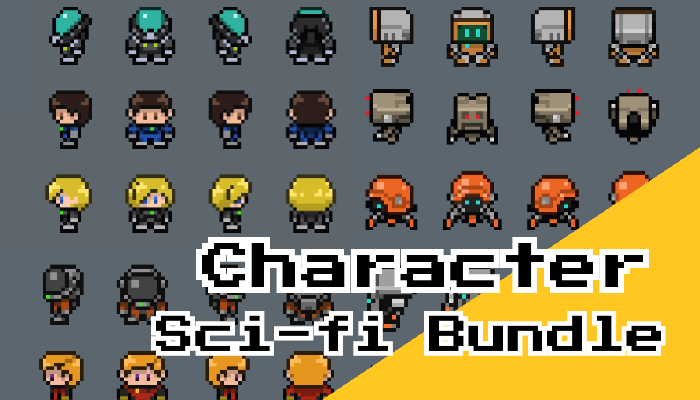 GameDev Market RPG Character Bundle