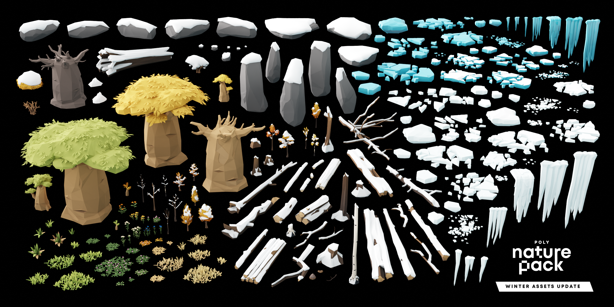 Low Poly Nature Pack